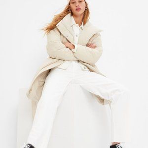 GAP Oversized Duvet Wrap Puffer Coat Sz Small